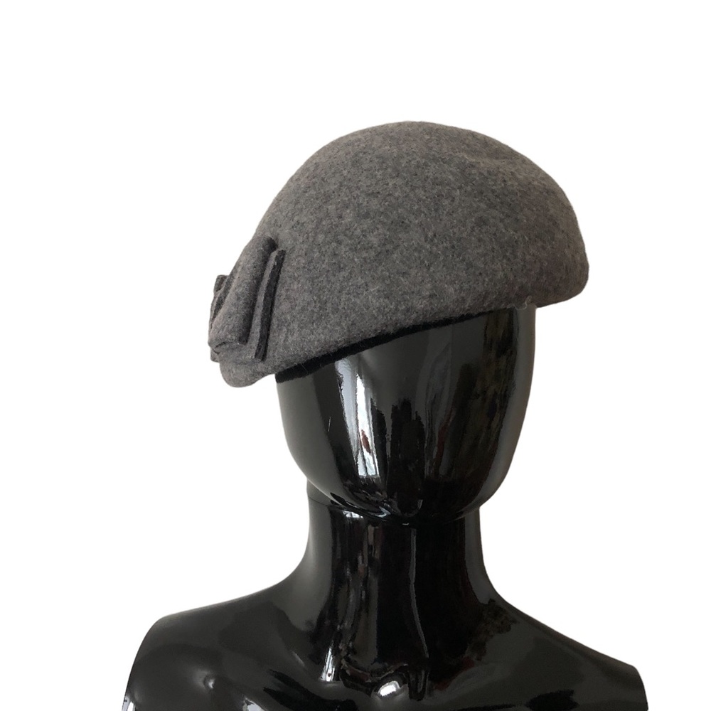 Nine West Wool Bow Cloche Hat.
